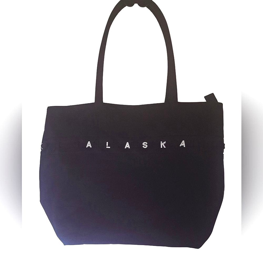 Black Nylon "ALASKA" Tote
